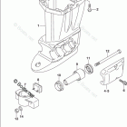 DF 40ATL Drive Shaft Housing (DF40A E03)