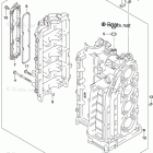 DF 115ASTL Cylinder Block (DF115AZ E03:Up To VIN.510003)