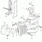 DF 60AVTL Intake Manifold / Silencer / Exhaust Cover (DF60AVT E03)