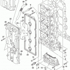 DF150/DF175 T, Z, ST,TG, ZG, Cylinder head (df150zg e03)