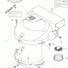 DF 150STX Silencer / Ring Gear Cover (DF150ZG E03)