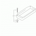 DF25A,AR,AT,AQH DF30AT,ATH Opt:remote control spacer