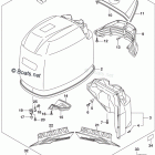 DF 150STX Engine Cover (For Y5S) (DF150ZG E03)