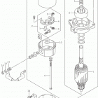 DF25A,AR,AT,AQH DF30AT,ATH Starting motor (df25aq p03)