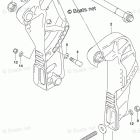 DF 40ATL Clamp Bracket (DF40A E03)