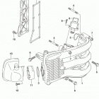 DF40AT 50AT 60AT,AVT Intake manifold  /  silencer  /  exhaust cover (df40a e0...