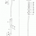 DF40AT 50AT 60AT,AVT Shift rod (df60avt e03)