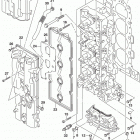 DF150/DF175 T, Z, ST,TG, ZG, Cylinder head (df150tg e03)