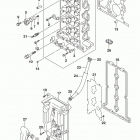 DF70AT 80AT 90AT Головка цилиндров