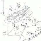 DF 150STX Gear Case (DF150ST E03)