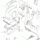 DF 25ATHS Opt:Remote Control Assy Single (1) (DF25AR P03)