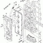 DF 200ATL CYLINDER HEAD