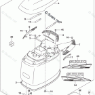 DF 250TX Engine Cover (For Y5S)(DF250Z E03)