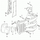 DF40AT 50AT 60AT,AVT Intake manifold  /  silencer  /  exhaust cover (df60a e0...