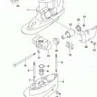 DF70AT 80AT 90AT Drive shaft housing (df80a e03)