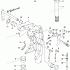 DF 140ATXW Swivel Bracket (DF140AZ E03)