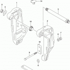 DF150/DF175 T, Z, ST,TG, ZG, Clamp bracket (df175zg e03)