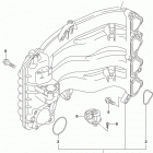 DF70AT 80AT 90AT Впускной коллектор