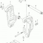 DF150/DF175 T, Z, ST,TG, ZG, Clamp bracket (df150z e03)