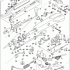 DF 140ATXW Opt:Tiller Handle (DF115AT E03)