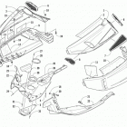 LYNX 2000 LT BLACK Поддон и обтекатели