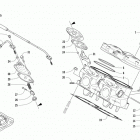 M 8000 SNO PRO 162 ORANGE Цилиндр и головка