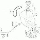 LYNX 2000 LT BLACK Маслянный бак