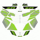 ZR 9000 RR 137 BLACK Наклейки