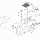 M 8000 SNO PRO 162 ORANGE Ветровое стекло и панель инструментов