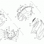 M 9000 KING CAT 162 BLACK Поддон и обтекатели