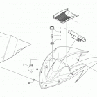 ZR 7000 129 GREEN Ветровое стекло и панель инструментов