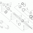 PANTERA 7000 LTD BLACK Задняя подвеска ,задний амортизатор
