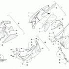 ZR 7000 129 GREEN Поддон и обтекатели