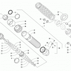 M 8000 SE ES 153 GREEN Передний амортизатор