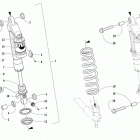ZR 9000 RR 137 BLACK Передний амортизатор