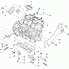 ZR 6000 ES 129 GREEN Опора двигателя и вариатор