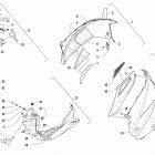 ZR 6000 ES 129 GREEN Поддон и обтекатели