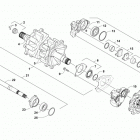 M 8000 SNO PRO 162 GREEN EARLY RELEASE Вал приводной трака и тормоза
