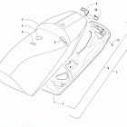 XF 7000 CROSSTOUR ORANGE Сидение
