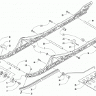 M 8000 MOUNTAIN CAT 153 BLACK Рельс скольжения и гусеница