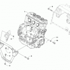 PANTERA 7000 LTD BLACK Опора двигателя и вариатор