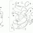 M 8000 SNO PRO 162 ORANGE Глушитель