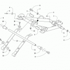 ZR 6000 ES 129 GREEN Задняя подвеска ,передний рычаг