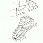 S18DCL6PS/PEM 600 RUSH XCR/INTL ALL OPTIONS Body, windshield - s18dcl6ps  /  pe (600549)