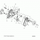 S18DCH8PS 800 RUSH PRO-S ALL OPTIONS Drive train, chaincase - s18dch8ps all options (600552)