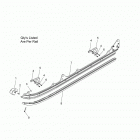 S18SJA5BSL/BEL 550 WIDETRAK LX ES/INTL Suspension, rail asm. - s18sja5bsl  /  bel (600118)