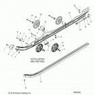 S17DDJ8 800 SWITCHBACK PRO X/INTL ALL OPTIONS Suspension, rail asm. - s17ddj8 all options (600330)