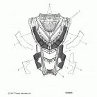 S18DCH8PS 800 RUSH PRO-S ALL OPTIONS Body, hood foam  /  fiber - s18dch8ps all options (60066...