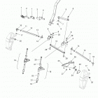 S18DCH6PS 600 RUSH PRO-S ALL OPTIONS Steering, lower - s18dch6ps all options (600543)