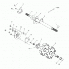 S18CFE5BSL/BEL 550 INDY ADVENTURE 155 ES/INTL Drive train, jackshaft and driveshaft - s18cfe5bsl  /  b...